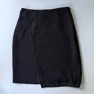 NWT Purification Garcia Layered Asymmetrical Black Skirt Size 38 US S or M